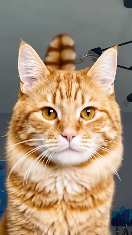 Calm… then not. — AI-generated pet as the star
